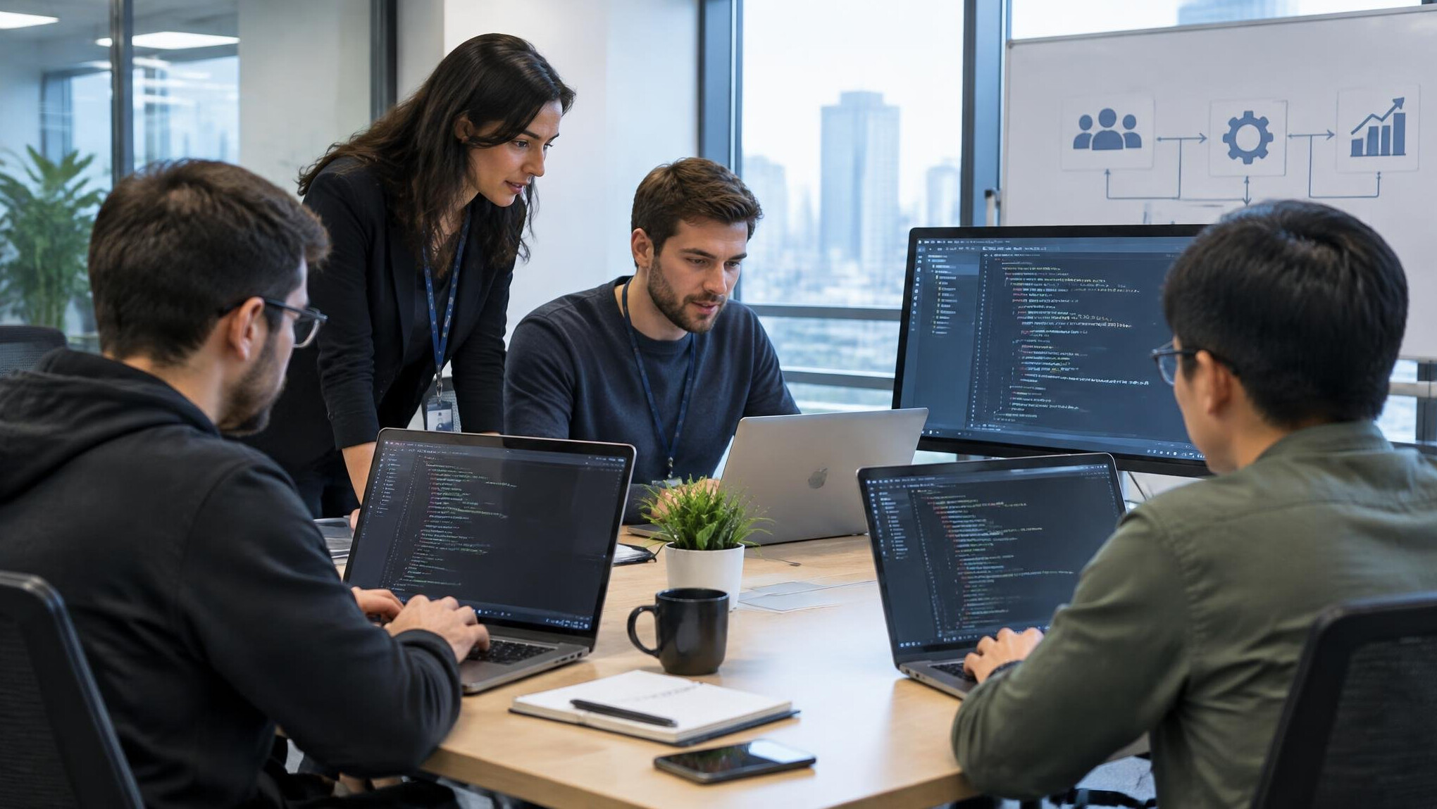 corporate team programming